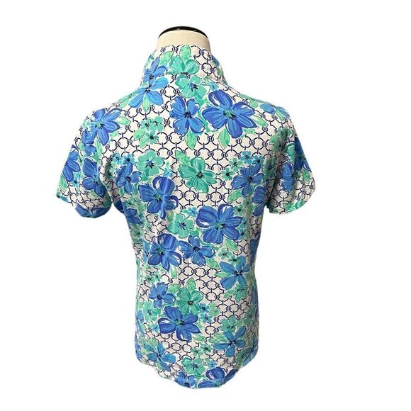 New! Ibkul Short Sleeve Active Golf Top Sz L - Picture 2 of 4